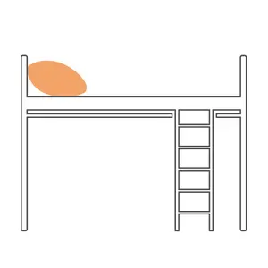 Łóżka antresole
